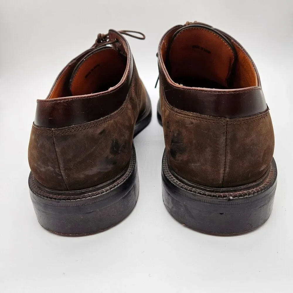 Cole Haan CITY Shoes Men's Size 12M Brown Suede Derby Lace Up Waterproof C00980